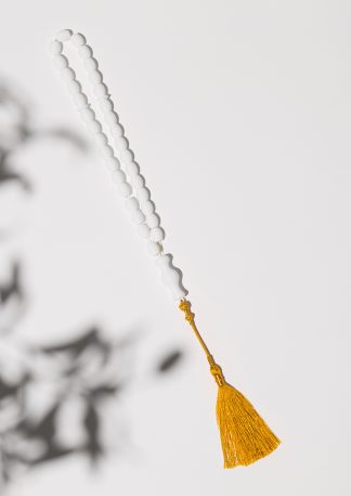 White Subha with Gold Karkush